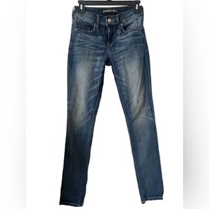 Express Super Skinny Midrise Jeans